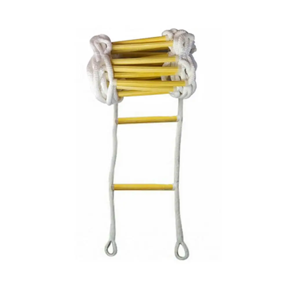 3M 5M Rope Ladder Soft Rescue Escape Ladder Emergency Work Safety Response Fire Rescue Rock Climbing Engineering Ladder