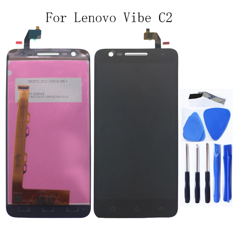

For Lenovo Vibe C2 K10a40 LCD monitor touch screen digitizer for Lenovo Vibe C2 screen LCD monitor repair parts replacement
