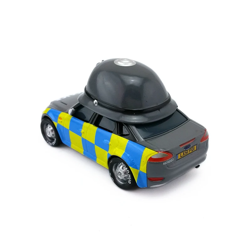 Disney Pixar Cars Mark Wheelsen Police UK металлический литой под давлением игрушечный автомобиль 1:55 Свободный Новое и