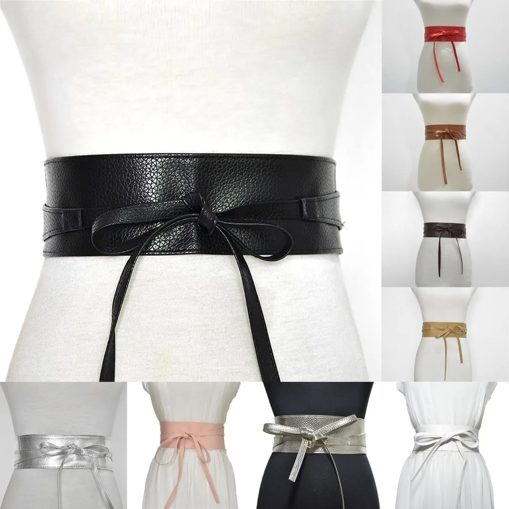 2019 New Style leather belts for women White Chain casual belts Wide