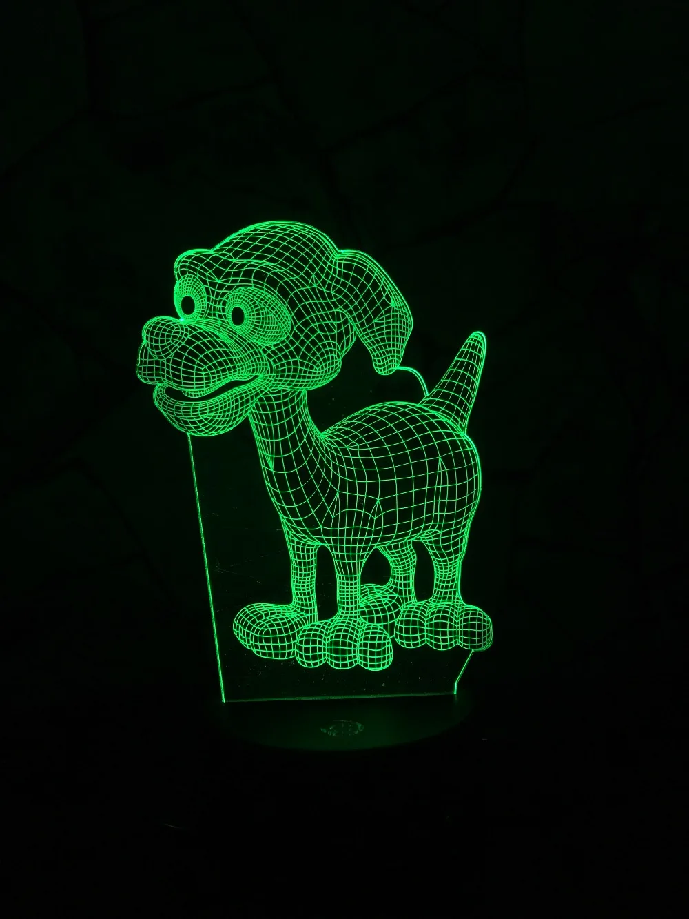 GAOPIN животные кавайная собака 3D лампа светодиодный USB настроение ночное освещение