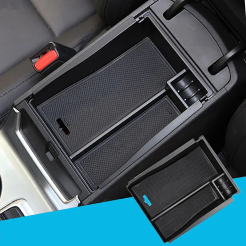 

Car Center Console Armrest Storage Box Tray Organizer For 2016 Hyundai Tucson