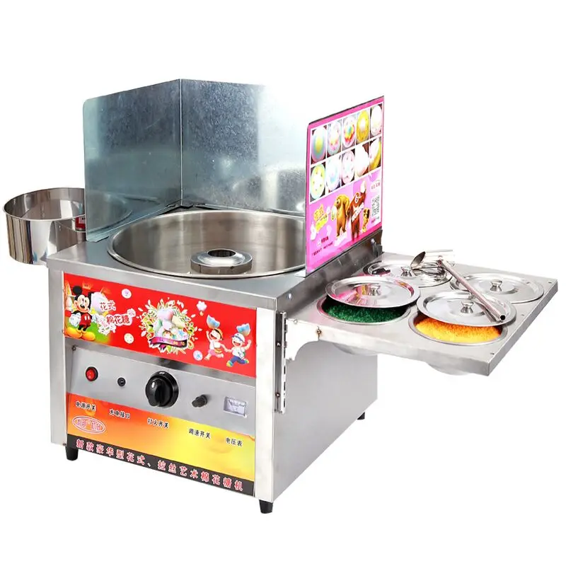 Buy Gas Cotton Candy Machine Commercial Large Capacity