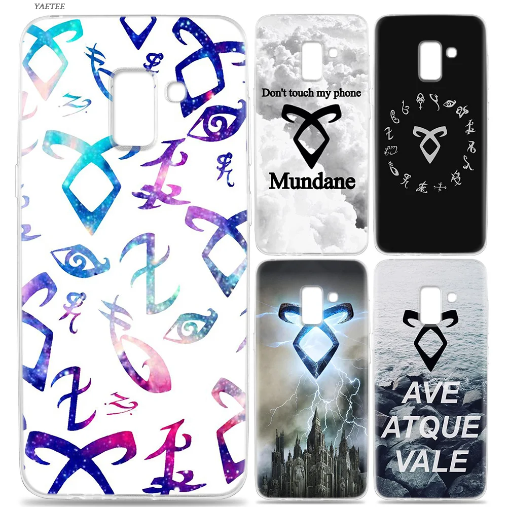 

Offical Original Painted Soft TPU Case For Samsung Galaxy J4 J6 Plus J3 J5 J7 J8 J2 Pro 2018 2016 Cover Shadowhunters