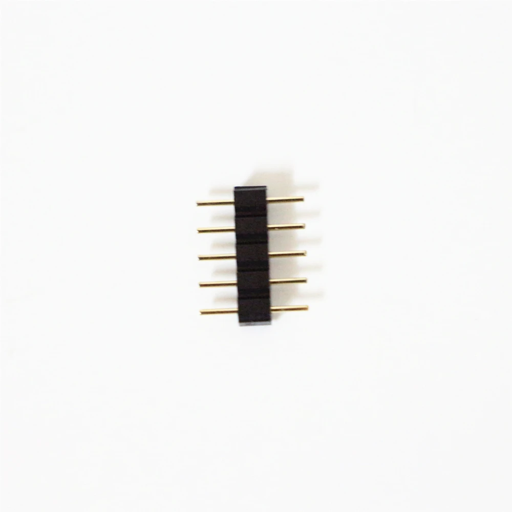 10 шт./лот 5pin RGBW LED разъем 5 контактный штырьковый штекер двойная DIY маленькая часть