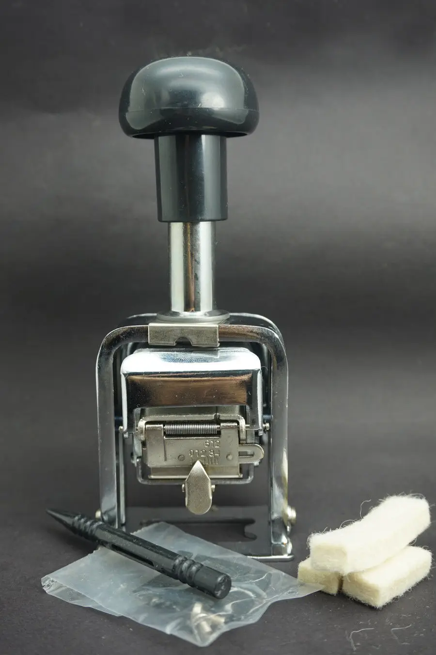 Лучший Самостоятельная Заправка чернилами 5 цифр Кепки штамповки автоматический доводочный станок палка печать