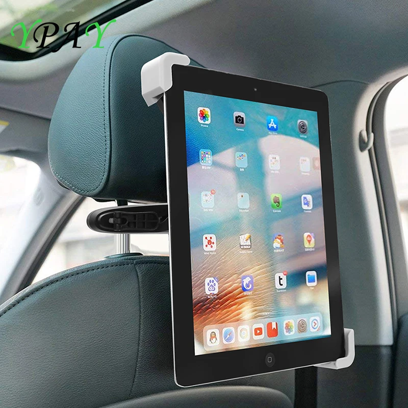 YPAY, заднее сиденье, планшет, автомобильный держатель, подставка, 7,0-10,5 дюймов, 360 градусов, поворот на подголовник, подставка, кронштейн, крепление для iPad Mini Pro, samsung