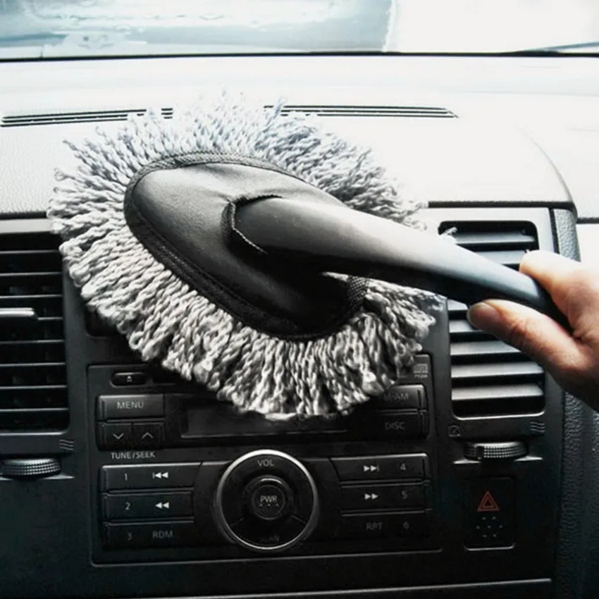 1PC-brand-new-Multi-functional-Car-Duster-Cleaning-Dirt-Dust-Clean-Brush-Dusting-Tool-Mop-Gray