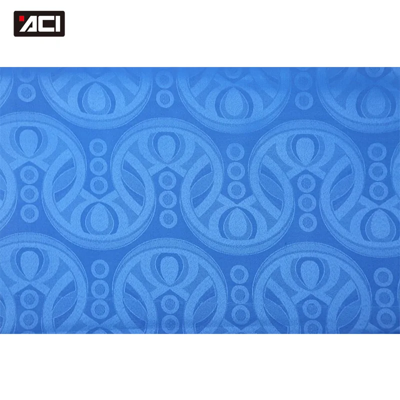 

ACI African Fashion Tissu Africain Bazin Polyester Fabric 10 Yards/Piece Silk Brocade Fabric Patchwork Nigerian Jacquard Damask