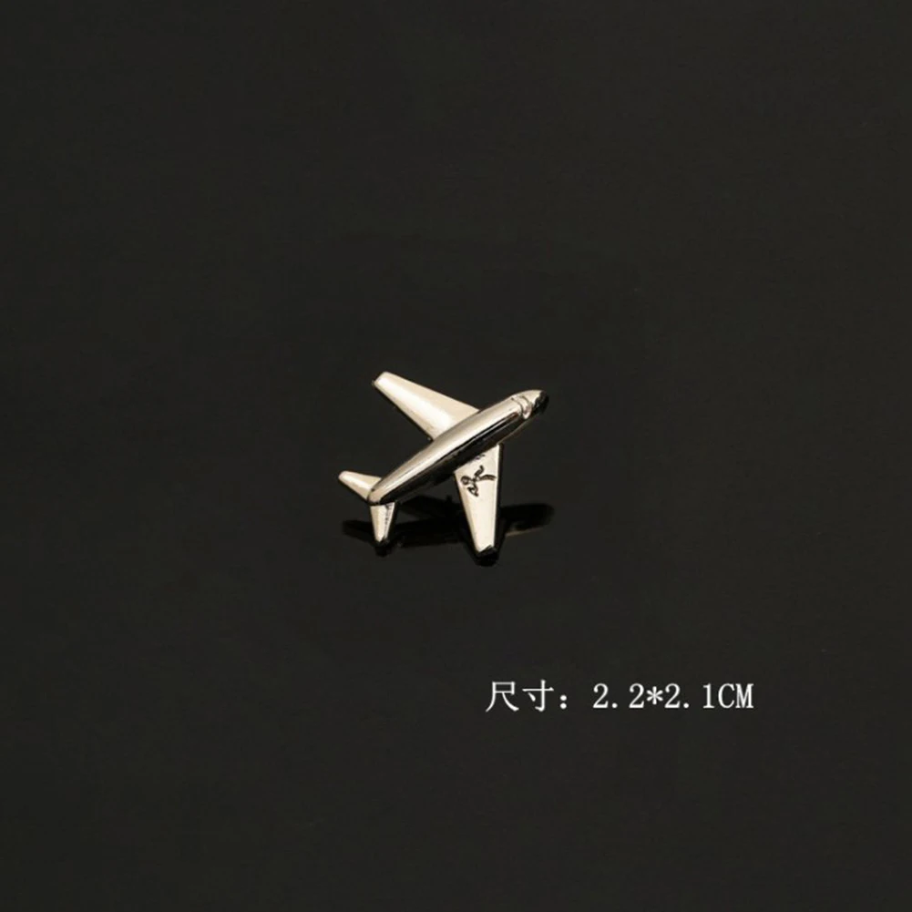 small plane Самолет листья натуральная улыбка брошь с малой Заколкой унисекс кленовый лист нагрудные булавки костюм, воротник рубашки ювелирные изделия аксессуары - Окраска металла: small plane