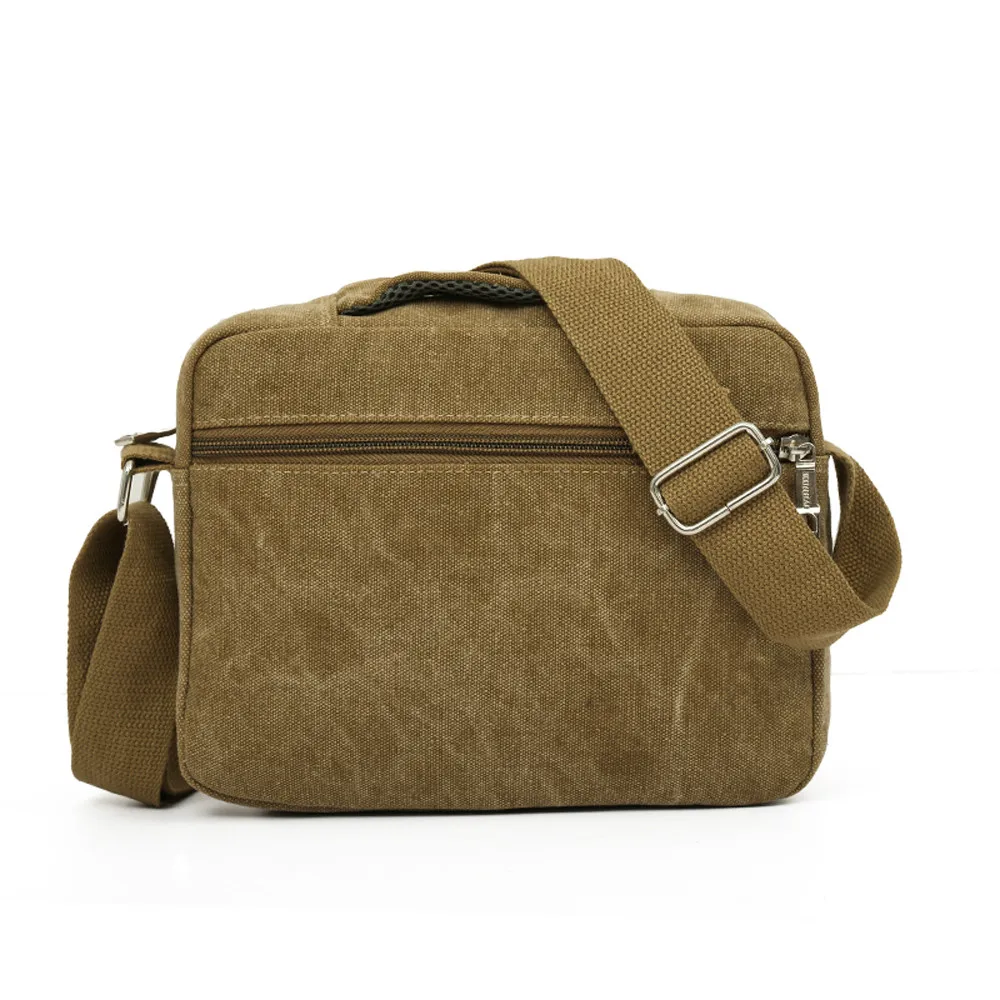 Aelicy, Ретро стиль, холщовая мужская сумка для путешествий, повседневная мужская сумка через плечо, уличная сумка, мужская сумка для путешествий, для школы, Ретро стиль, на молнии, сумка на плечо