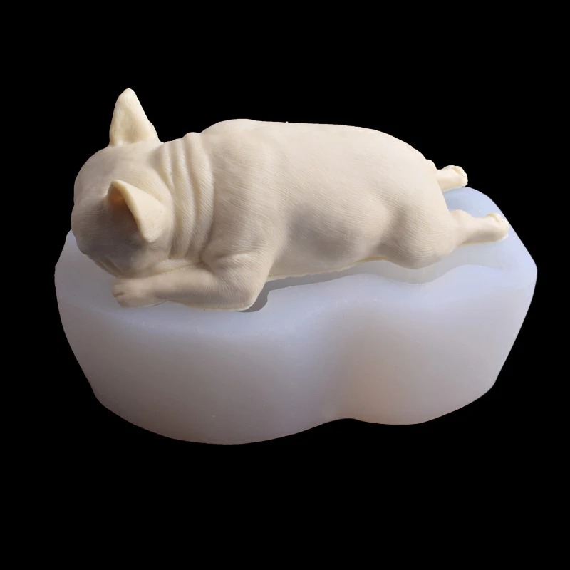 Dog cake decorating silicone mold11