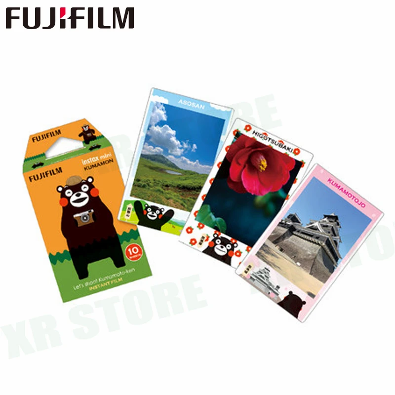 Fujifilm Instax Mini 8 9 пленка KUMAMON beer Fuji мгновенная фотобумага 10 листов для 70 7 s 50 s 50i 90 25 Share SP-1 2 Lomo camera