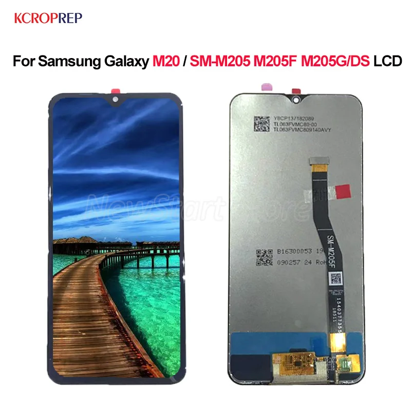

For Samsung Galaxy M20 LCD Display Touch Screen Digitizer Assembly 6.3" For Samsung M205 M205F M205F/DS M205FN/DS M205G/DS lcd