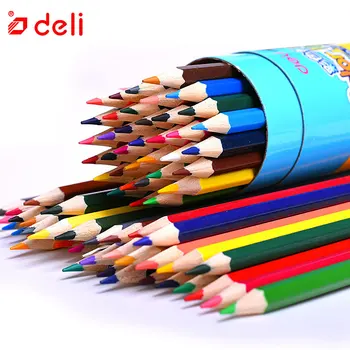 

Deli color pencil artist painting drawing school student lapices colores sketch stationery art supplies 12/18/24/36pcs/set