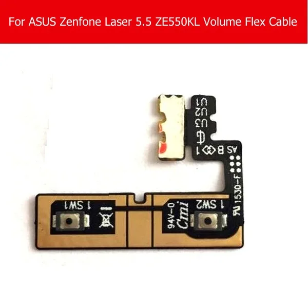 100% Geniune Кнопка громкости гибкий кабель для Asus zenfone Laser ZE550KL 5 0 &quotZ00LD переключатель