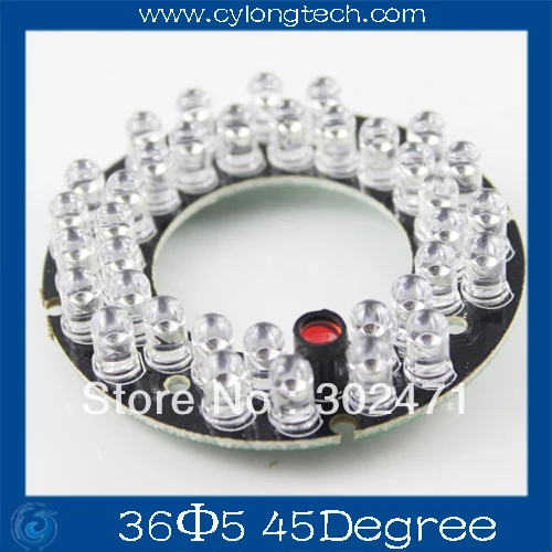 36LED5mmInfraredIRLedBoardForCamera45DegreeCY36F545A.jpg