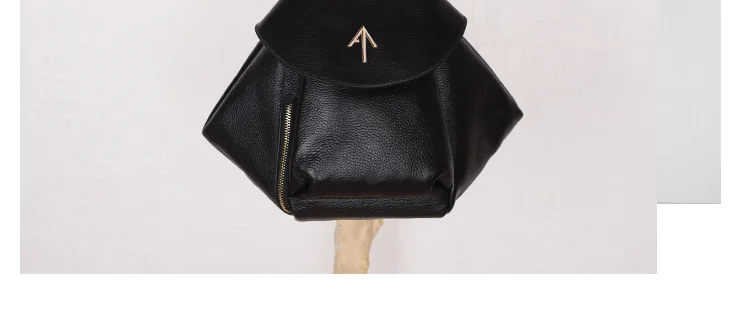 Женский рюкзак из натуральной кожи, сумка через плечо из мягкой кожи, модная повседневная женская сумка