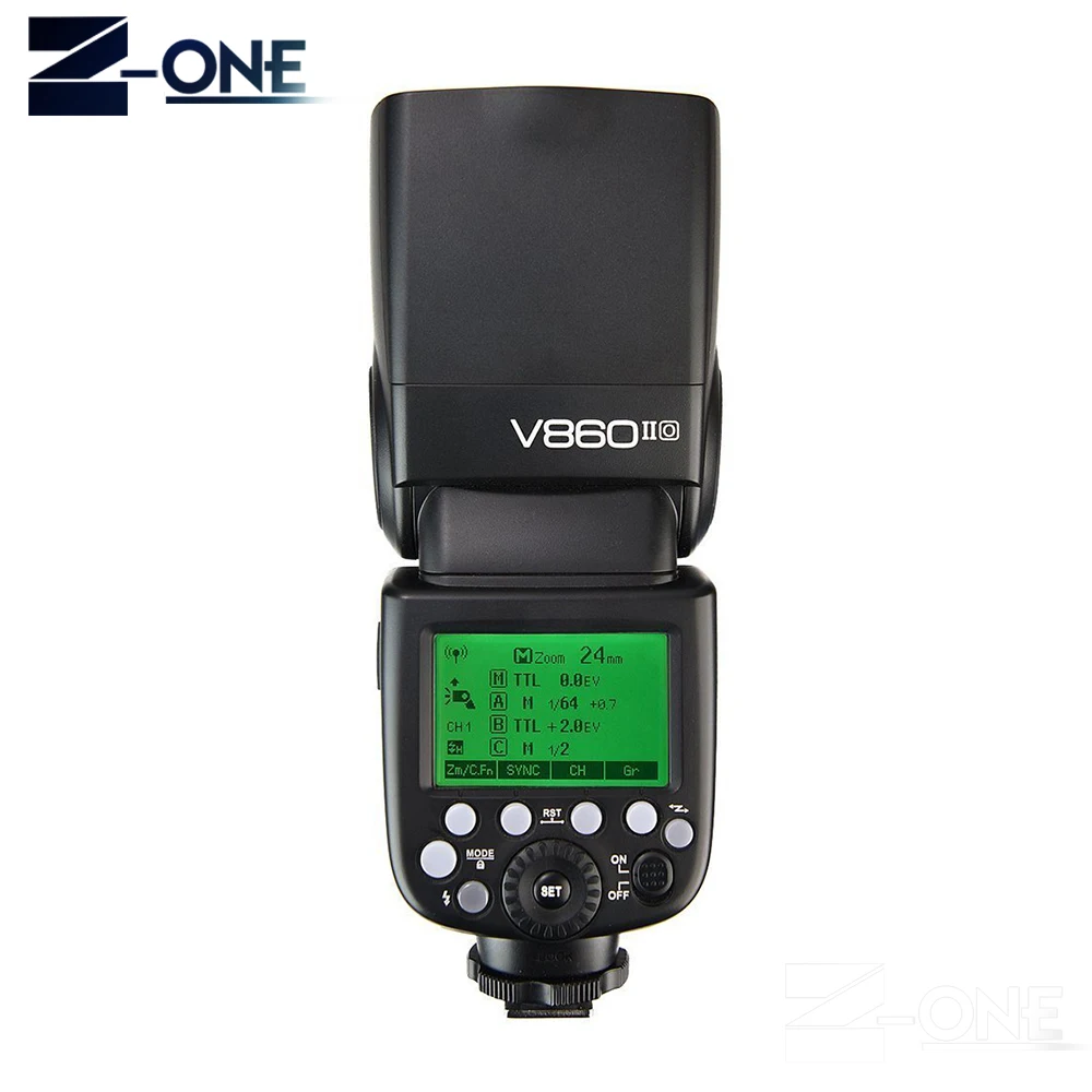 Godox Ving V860II V860II-O 2,4G HSS 1/8000 литий-ионный аккумулятор TTL вспышка для камеры+ беспроводной передатчик Xpro-O для Olympus Panasonic