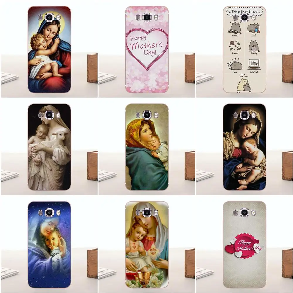 Лучшая Мама Дева Мария малыш Иисус для Huawei G7 G8 Honor 5A 5C 5X 6 6X 7 8 V8 Mate 9 P7 P8 P9 P10 Lite Plus Diy