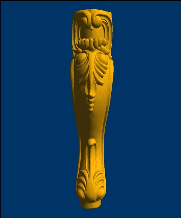 3D models STL for CNC STL format relief Europe tea/coffee/end table legs--55
