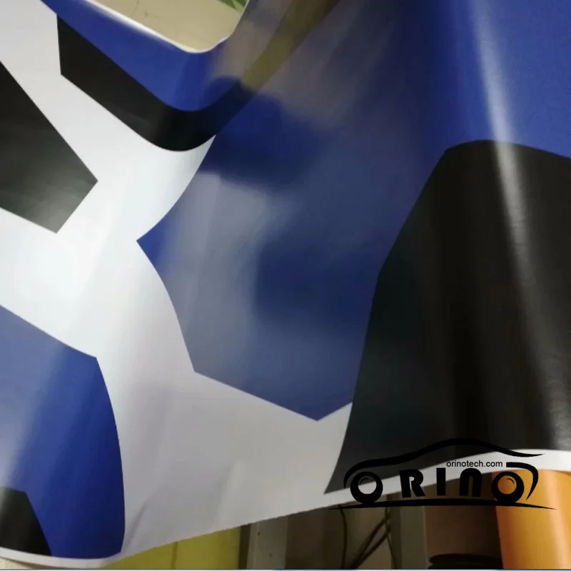 

Большой цвет: черный, синий виниловой пленки углеродное волокно камуфляж автомобиля Обёрточная бумага без воздушных пузырей Джамбо грузовой автомобиль Автомобильный Обёрточная бумага пинг лист