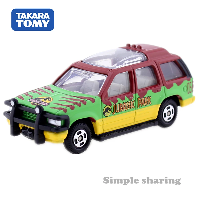 Tomica Dream 141 Jurassic World Tour SUV Takara Tomy, автомобильные моторы, спортивный универсальный автомобиль, литая металлическая модель, новые игрушки