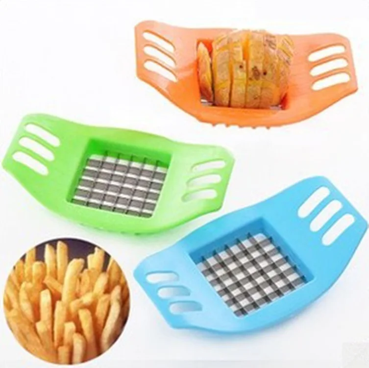 

kitchen tool Stainless steel potato cutting device cut fries device French Fry Fries Cutter Potato Vegetable Slicer