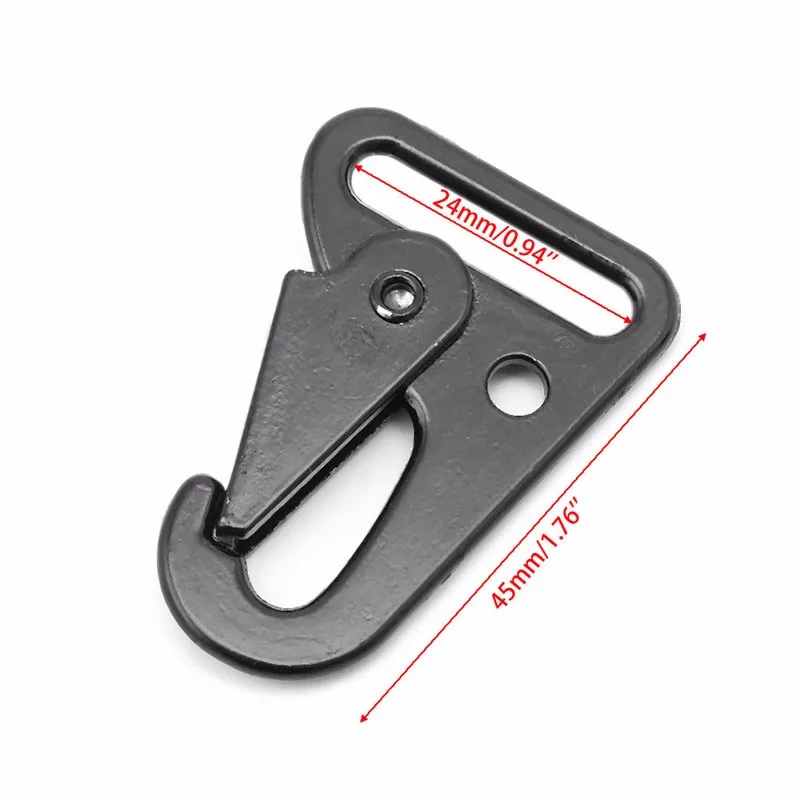 

1Pc Outdoor Military Snap Key Ring Keychain Clip Hanging Quick Link Buckle Hook New 2017