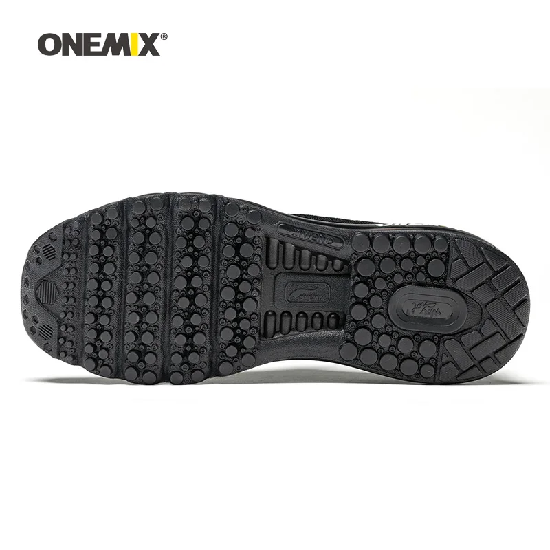 ONEMIX мужские кроссовки для женщин Красивые Zapatillas спортивные кроссовки черные спортивные с воздушной подушкой уличные беговые кроссовки для ходьбы