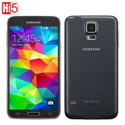 Открыл samsung Galaxy S5 G900F Android мобильного телефона 16G ROM 16MP Камера 5,1 "сенсорный экран 4 ядра Wi-Fi gps смартфон