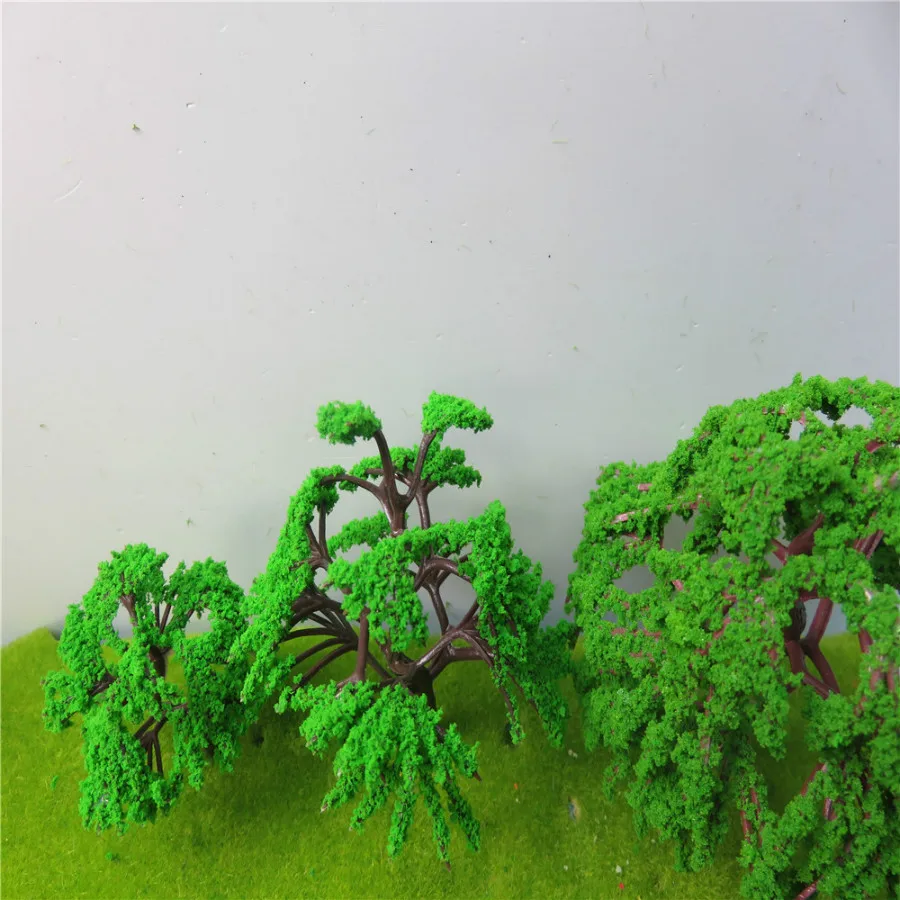 architecture scale plastic miniature model  artificial tree15