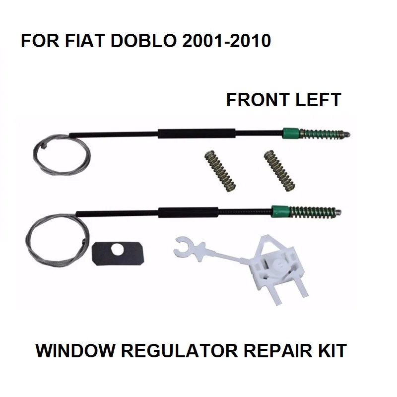 

FOR FIAT DOBLO ELECTRIC WINDOW REGULATOR REPAIR KIT FRONT-LEFT 2001-2010 NEW