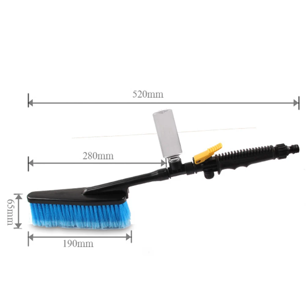 1 pcs Long Handle Car Wash Brush Car Cleaning Brush Retractable Water Foam Flow Brush Care Washer Tire Clean Tool