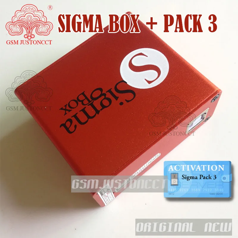 2018 оригинал новый sigma box set Сигма коробка с 9 кабели с pack3 активации для t MTK на основе Motorola alcatel huawei ZTELenovo