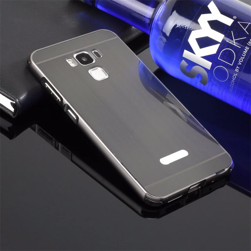 Телефон чехол для Asus Zenfone 3 Max zc553kl Алюминий металла Рамки Провода рисунок эффект