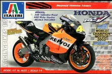 ITALERI HONDA RC211V REPSOL MOTOGP CHAMPION 2003 KIT 4622 SCALA 1 9