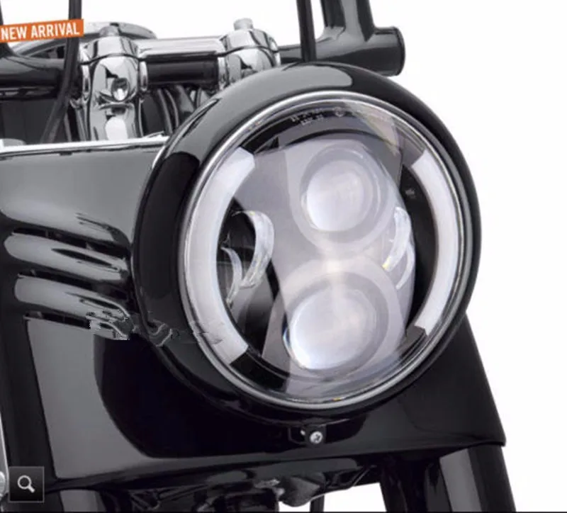 60W OSRAM Daymaker LED Motorcycle Projector Headlight Fits Harley Davidson