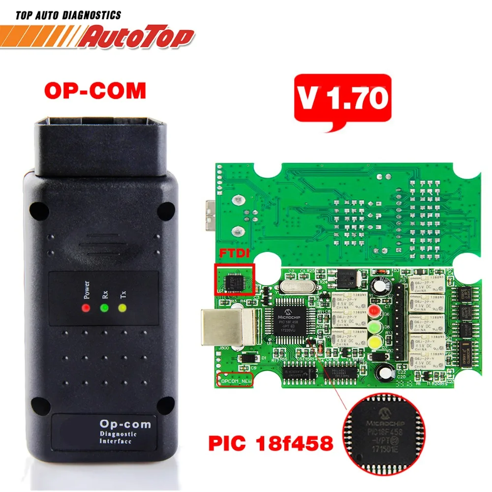 2018 OP COM V1.70 OBD2 OBD 2 Autoscanner with PIC18F458 OP-COM for Opel OPCOM for Opel Car Diagnostic Tool V1.7 Free Software 2018 OP COM V1.70 OBD2 OBD 2 Autoscanner with PIC18F458 OP-COM for Opel OPCOM for Opel Car Diagnostic Tool V1.7 Free Software