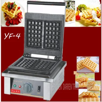 

1PC Hot Sale Single Head Square Waffle Machine Non-stick Plate Snack Food Machine Electric Square Waffle Crispy Machine