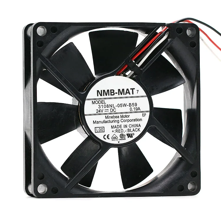 Для NMB 3108NL-05W-B59 80*80*20 мм 80 мм DC24V 0.19A сервер инвертор преобразователь частоты Вентилятор охлаждения