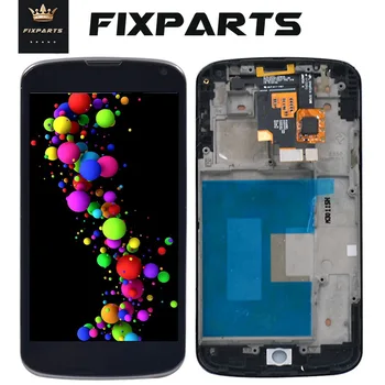 

1280x768 For LG E960 Google Nexus 4 E960 LCD Touch Screen with Digitizer Assembly With Frame + Tools 4.7" for lg e960 lcd