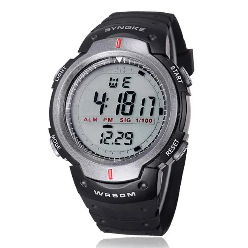 Fashion Women Sports Watches Men's Digital LED Electronic Alarm Clock Man Military Waterproof Watch Men Relogio Masculino #D | Наручные