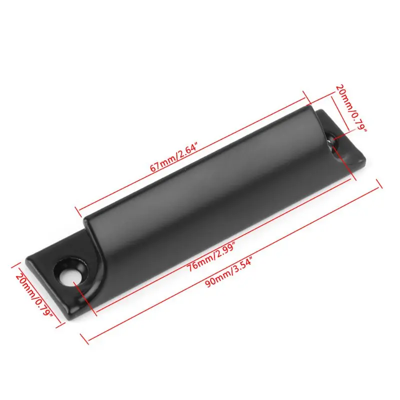 

Aluminum Alloy Door Handle Push-pull Balcony Gate Window Pulls Knob Furniture J6PD Wholesale dropshipping