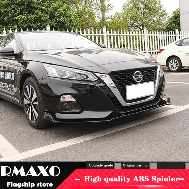 

For NISSAN Altima Body kit spoiler 2018-2019 For Altima ABS Rear lip rear spoiler front Bumper Diffuser Bumpers Protector