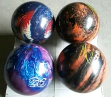 3 colors available 8lbs glow in dark urethane bowling ball