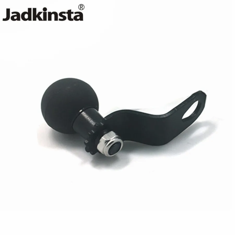 

Jadkinsta 360 Degree Ball Head Rotate Motorcycle Angled Base Z Type with 1 Inch Ball Head Adapter Work for RAM Mounts for Gopro