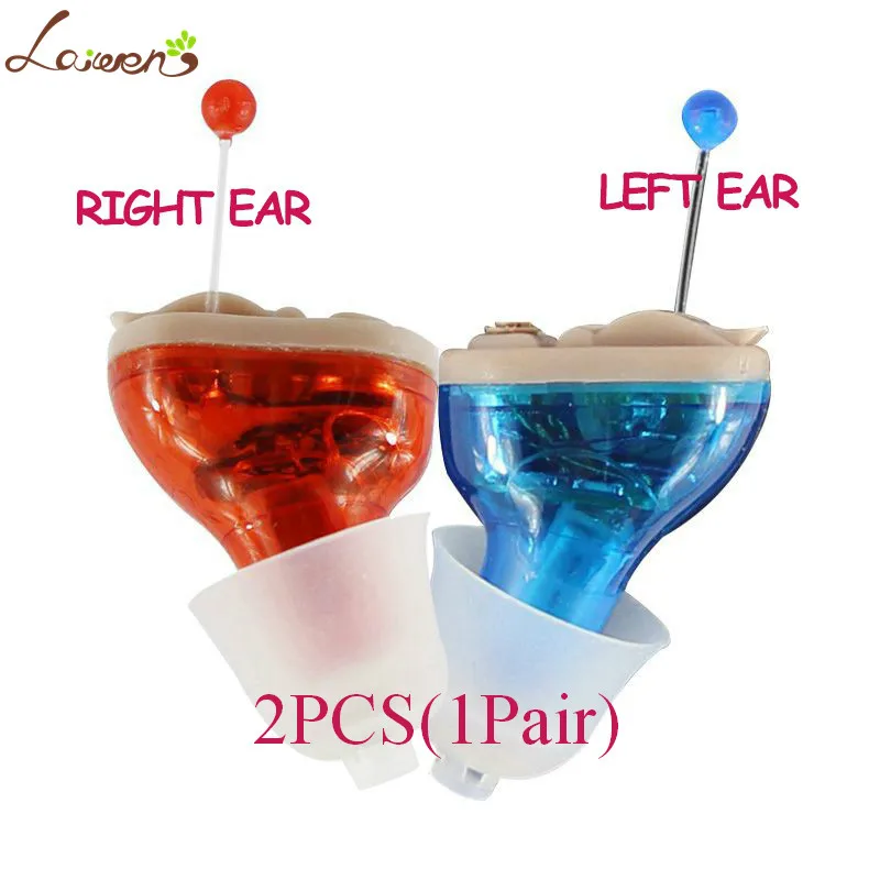 2PCS Laiwen CE FDA Small inner Ear Invisible hearing aid Best Mini Device Hearing Aids Adjustable Sound Amplifier