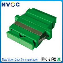 50 шт./лот SC/APC SM дуплексный волоконно-оптический адаптер SC/APC Фланцевая муфта адаптер SC APC волоконная муфта