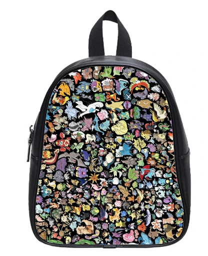 Diy Anime Series Pokemon Book Bags School Travel Sports Outdoor Diy Anime Series Pokemon Book Bags School Travel Sports Outdoor Backpack Bag For Students